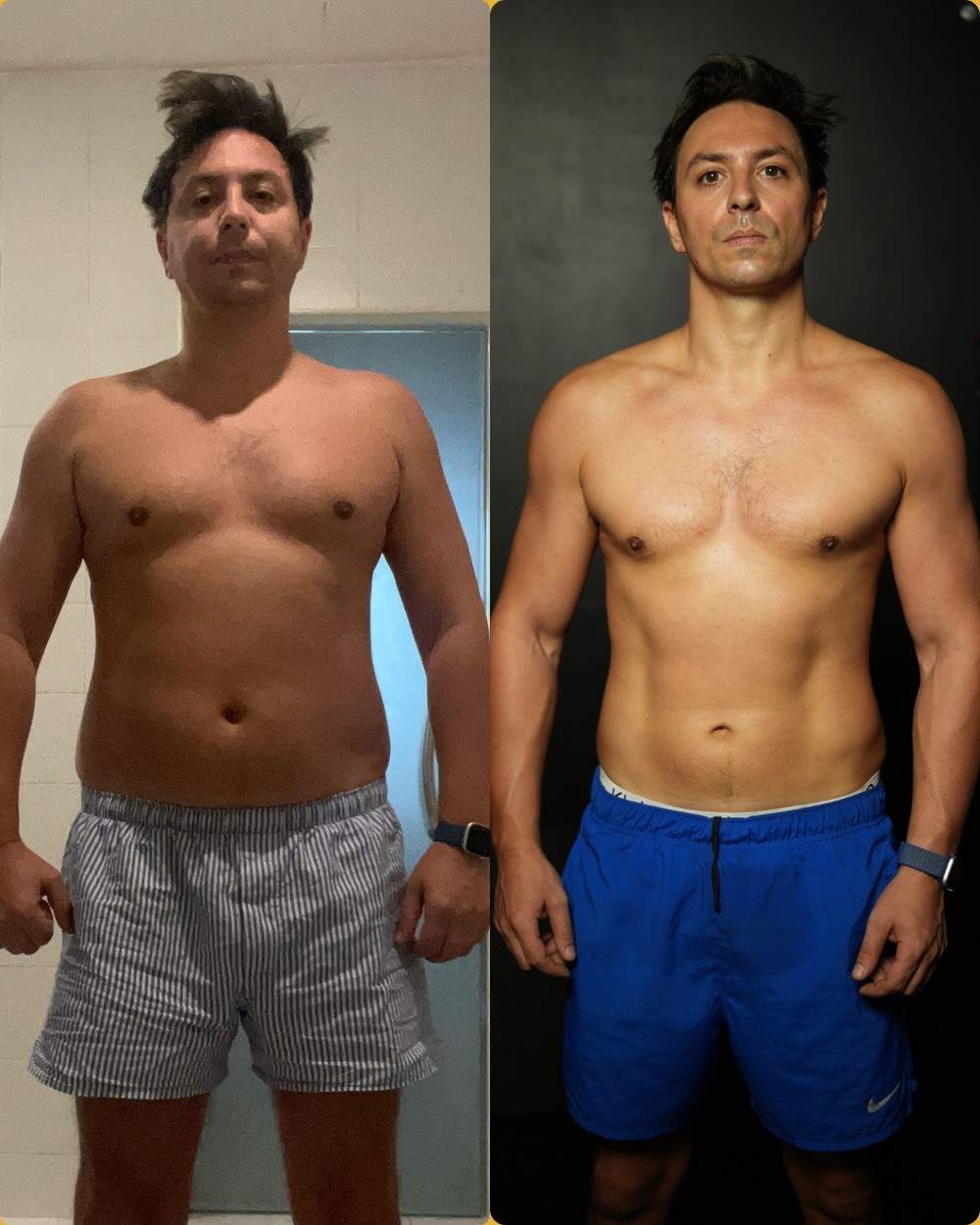 Client - before and after