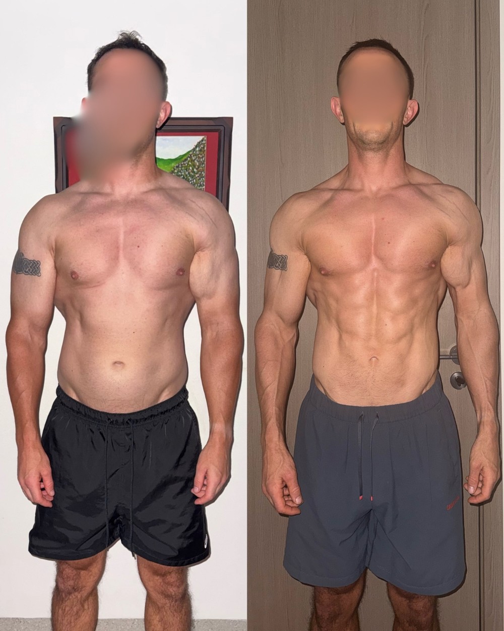 Client - before and after